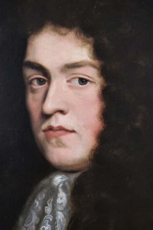PORTRAIT OIL PAINTING OF A GENTLEMAN 17TH CENTURY CIRCLE OF WILLEM WISSING - ADDITIONAL PHOTO 4