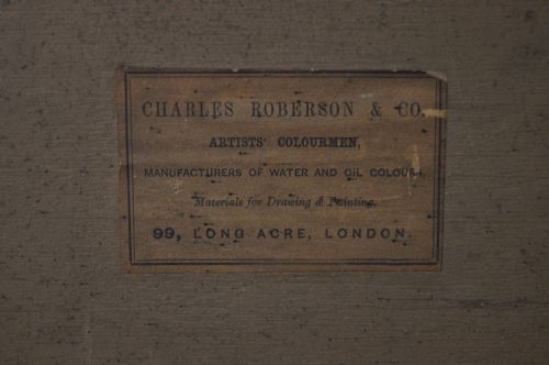 GENRE OIL PAINTING OF AN ELDERLY WOMAN IN A COTTAGE BY HAYNES KING - ADDITIONAL PHOTO 6