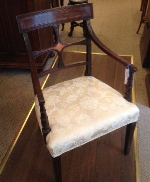 Georgian Dining Chair with Arms C.1800