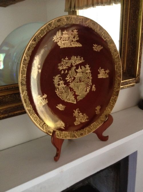 Carlton Ware Charger -Oriental Rouge Royale- 39 Cm