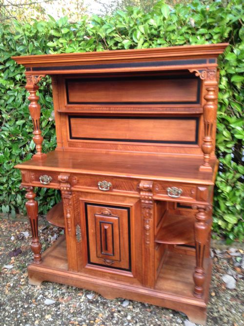 Antique Flemish Walnut Buffet Nineteenth Century. Superb Original Condition