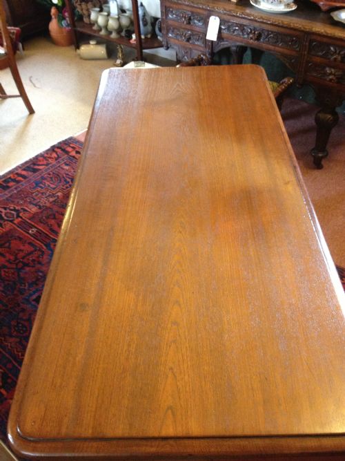fig 2. Antique George III Mahogany campaign desk in mahogany with writing slopes and hidden compartments
