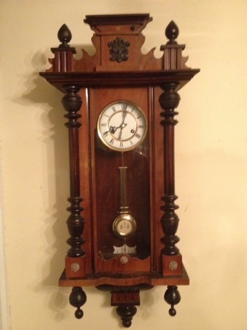 Vienna Regulator Spring Driven Working Order