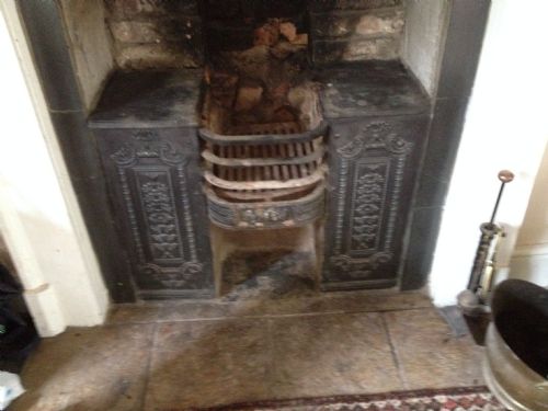 Antique Georgian Fireplace/ Hob Grate Circa 1800 Removed and Dismantled