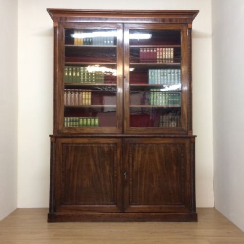 Late Regency Library Bookcase