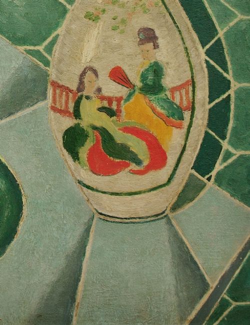 DENIS MITCHELL 1912 1993 ST IVES SCHOOL 1944 STILL LIFE FRAMED OIL PAINTING BY BARBARA HEPWORTH'S PRINCIPAL ASSISTANT IMPORTANT CORNWALL CORNISH ARTIST - ADDITIONAL PHOTO 9