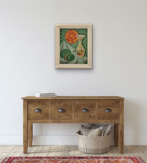 DENIS MITCHELL 1912 1993 ST IVES SCHOOL 1944 STILL LIFE FRAMED OIL PAINTING BY BARBARA HEPWORTH'S PRINCIPAL ASSISTANT IMPORTANT CORNWALL CORNISH ARTIST - ADDITIONAL PHOTO 21