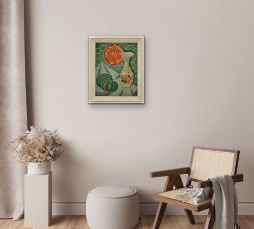 DENIS MITCHELL 1912 1993 ST IVES SCHOOL 1944 STILL LIFE FRAMED OIL PAINTING BY BARBARA HEPWORTH'S PRINCIPAL ASSISTANT IMPORTANT CORNWALL CORNISH ARTIST - ADDITIONAL PHOTO 25