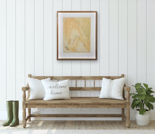 DAME ELISABETH FRINK 1930 1993 HAWK 1969 FRAMED WATERCOLOUR MID 20TH CENTURY BRITISH PAINTING - ADDITIONAL PHOTO 13