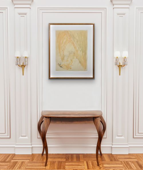 DAME ELISABETH FRINK 1930 1993 HAWK 1969 FRAMED WATERCOLOUR MID 20TH CENTURY BRITISH PAINTING - ADDITIONAL PHOTO 15