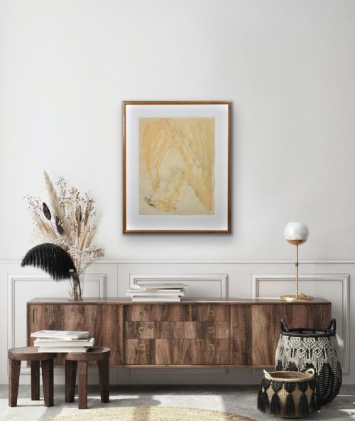 DAME ELISABETH FRINK 1930 1993 HAWK 1969 FRAMED WATERCOLOUR MID 20TH CENTURY BRITISH PAINTING - ADDITIONAL PHOTO 24