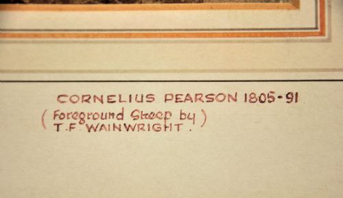 CORNELIUS PEARSON 1805 1891 CRYMLYN BOG AND NEATH RIVER ESTUARY SWANSEA BAY 1872 WALES FRAMED WATERCOLOUR PAINTING AFON NEDD BAE ABERTAWE CYMRU - ADDITIONAL PHOTO 8