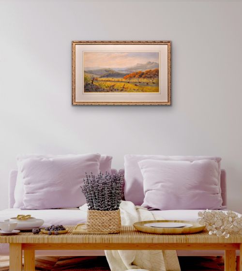 JOHN BEDLOE GODDARD 1838 1896 KIMMERIDGE BAY AND THE CLAVELL TOWER THE PURBECKS DORSET 1876 FRAMED VICTORIAN JURASSIC COAST WATERCOLOUR PAINTING - ADDITIONAL PHOTO 21