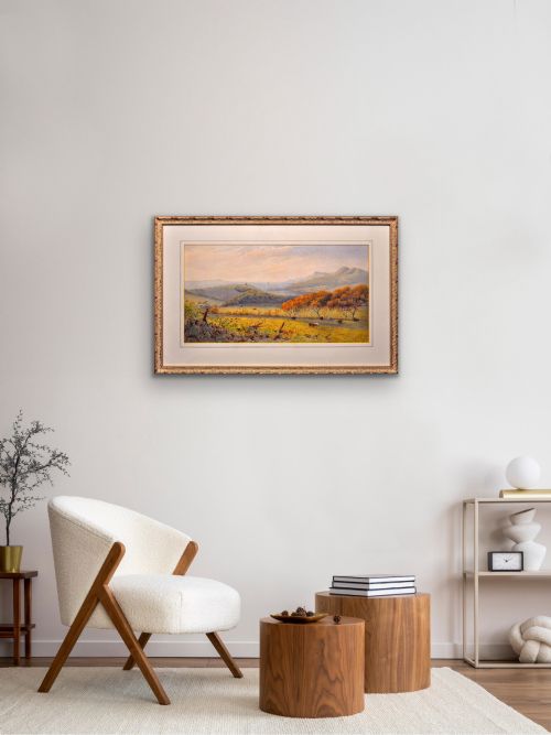 JOHN BEDLOE GODDARD 1838 1896 KIMMERIDGE BAY AND THE CLAVELL TOWER THE PURBECKS DORSET 1876 FRAMED VICTORIAN JURASSIC COAST WATERCOLOUR PAINTING - ADDITIONAL PHOTO 25