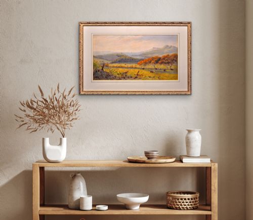 JOHN BEDLOE GODDARD 1838 1896 KIMMERIDGE BAY AND THE CLAVELL TOWER THE PURBECKS DORSET 1876 FRAMED VICTORIAN JURASSIC COAST WATERCOLOUR PAINTING - ADDITIONAL PHOTO 27