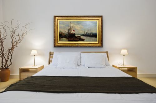 CHARLES WILLIAM WYLLIE 1853 1923 THE UPPER POOL RIVER THAMES LONDON 1880S FRAMED OIL PAINTING TOWER OF LONDON SOUTHWARK BILLINGSGATE - ADDITIONAL PHOTO 16