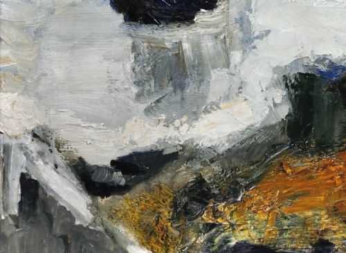 RAYMOND PICQUE 1926 1984 FRENCH ABSTRACT IMPRESSIONIST FRAMED OIL PAINTING BY GROUPE DE GRAVELINES FOUNDER ARTIST CIRCA 1964 - ADDITIONAL PHOTO 7
