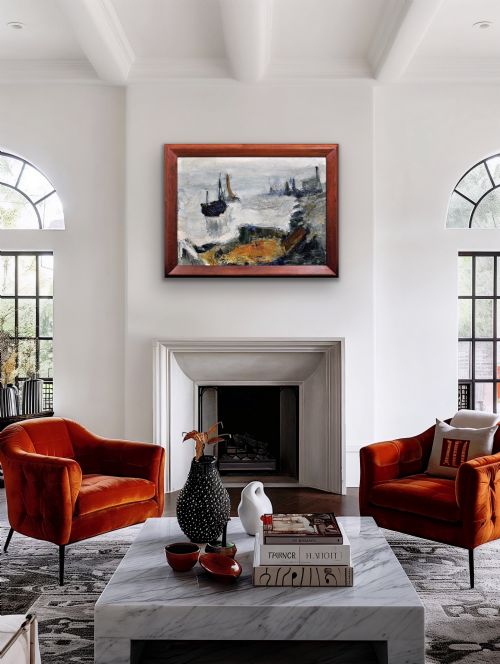 RAYMOND PICQUE 1926 1984 FRENCH ABSTRACT IMPRESSIONIST FRAMED OIL PAINTING BY GROUPE DE GRAVELINES FOUNDER ARTIST CIRCA 1964 - ADDITIONAL PHOTO 12