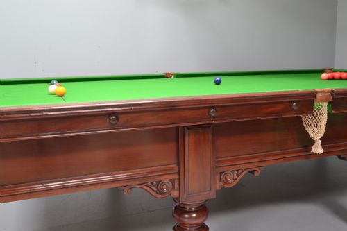 ANTIQUE SNOOKER OR BILLIARD TABLE - ADDITIONAL PHOTO 2