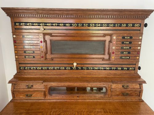ANTIQUE BILLIARD OR SNOOKER TABLE - ADDITIONAL PHOTO 6