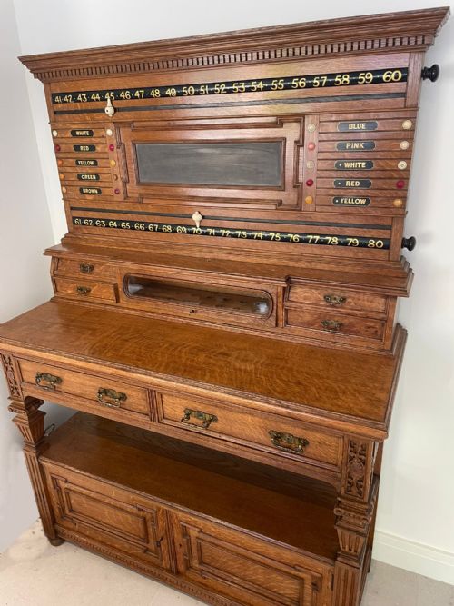 ANTIQUE BILLIARD OR SNOOKER TABLE - ADDITIONAL PHOTO 7