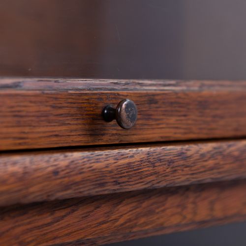 GOLDEN OAK GLOBE WERNICKE BOOKCASE C1910 - ADDITIONAL PHOTO 4