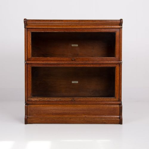 golden oak globe wernicke bookcase c1910 - CATEGORY: ANTIQUE BOOKCASES - DATED 1910