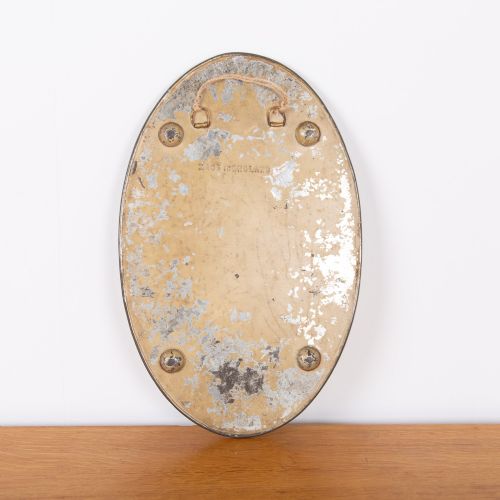 OVAL SORCERERS MIRROR C1920 - ADDITIONAL PHOTO 3