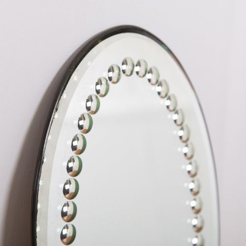 OVAL SORCERERS MIRROR C1920 - ADDITIONAL PHOTO 5