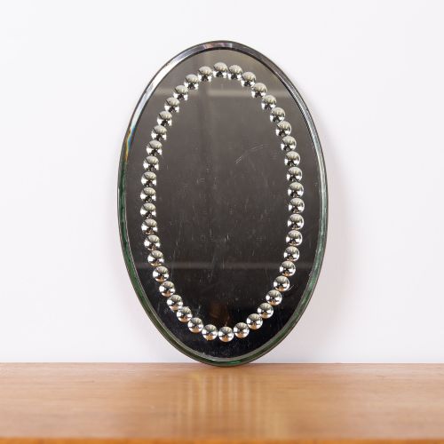 OVAL SORCERERS MIRROR C1920 - ADDITIONAL PHOTO 6