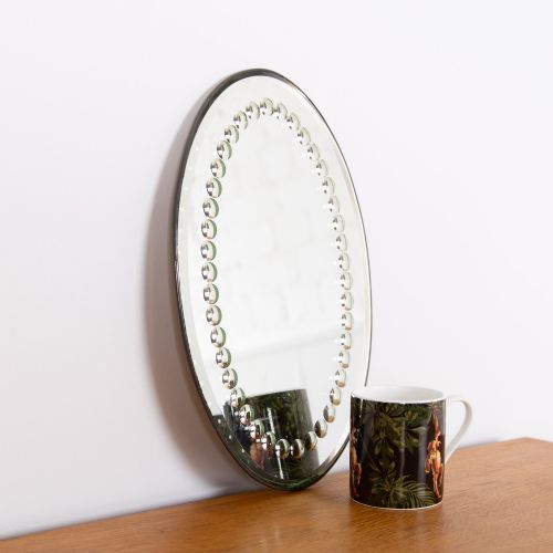 OVAL SORCERERS MIRROR C1920 - ADDITIONAL PHOTO 7