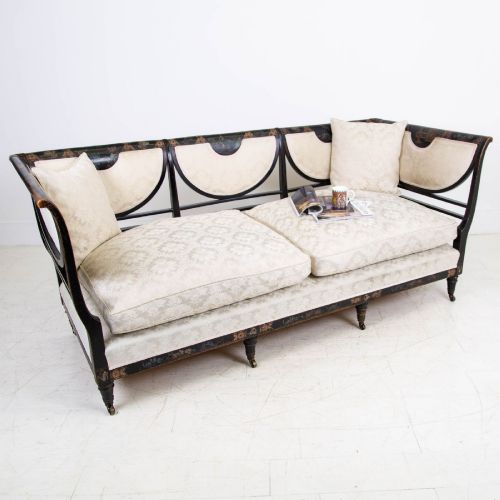 VICTORIAN CHINOISERIE SOFA C1890 - ADDITIONAL PHOTO 1