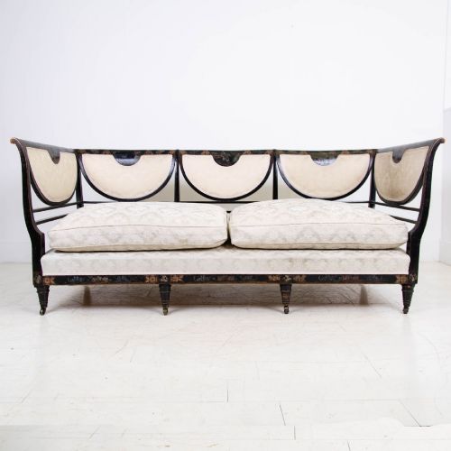 VICTORIAN CHINOISERIE SOFA C1890 - ADDITIONAL PHOTO 2