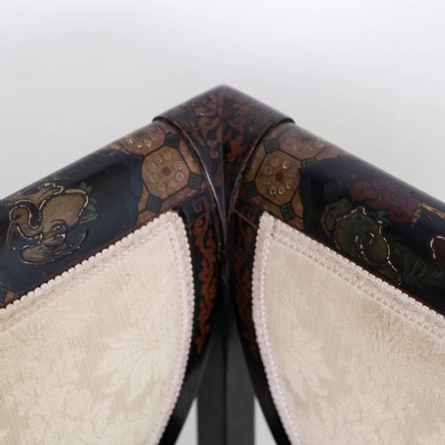 VICTORIAN CHINOISERIE SOFA C1890 - ADDITIONAL PHOTO 5