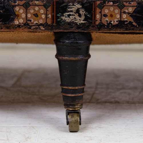 VICTORIAN CHINOISERIE SOFA C1890 - ADDITIONAL PHOTO 11