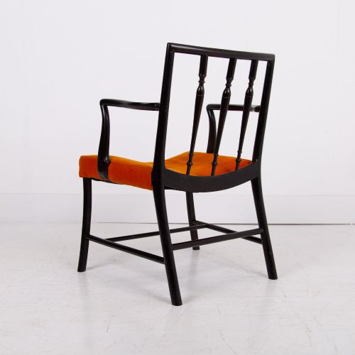 A MOST HANDSOME COCKPEN CHAIR EARLY 20TH CENTURY - ADDITIONAL PHOTO 3