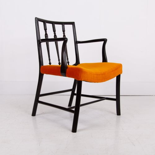 A MOST HANDSOME COCKPEN CHAIR EARLY 20TH CENTURY - ADDITIONAL PHOTO 10
