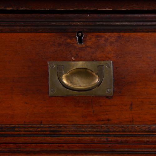 ATTRACTIVE VICTORIAN TABLE WITH DRAWER DROP LEAVES C1880 - ADDITIONAL PHOTO 6