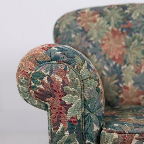 A LOVELY PAIR OF ENGLISH ARMCHAIRS EARLY 1900S - ADDITIONAL PHOTO 6