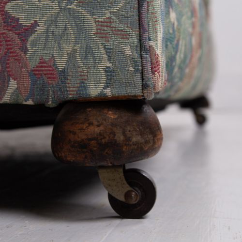 A LOVELY ENGLISH 2 SEATER SOFA EARLY 1900S - ADDITIONAL PHOTO 5