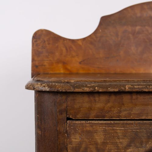 DELIGHTFUL LITTLE VICTORIAN CHEST OF DRAWERS ORIGINAL PAINT C1880 - ADDITIONAL PHOTO 11