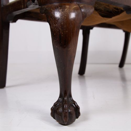 GEORGE II REVIVAL TWO CHAIR BACK SOFA - ADDITIONAL PHOTO 6