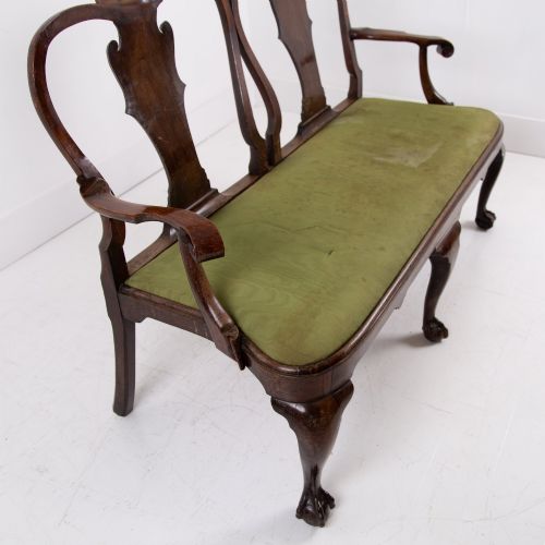 GEORGE II REVIVAL TWO CHAIR BACK SOFA - ADDITIONAL PHOTO 11
