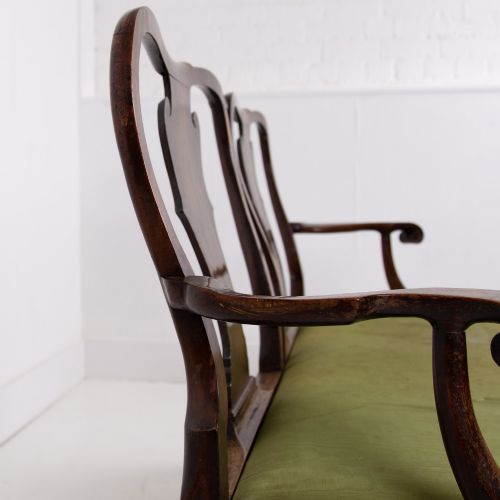 GEORGE II REVIVAL TWO CHAIR BACK SOFA - ADDITIONAL PHOTO 12