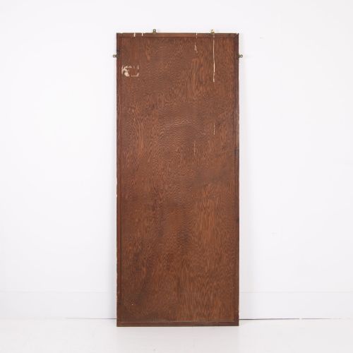 LARGE 1930S OAK TAILORS SHOP MIRROR NO2 - ADDITIONAL PHOTO 3