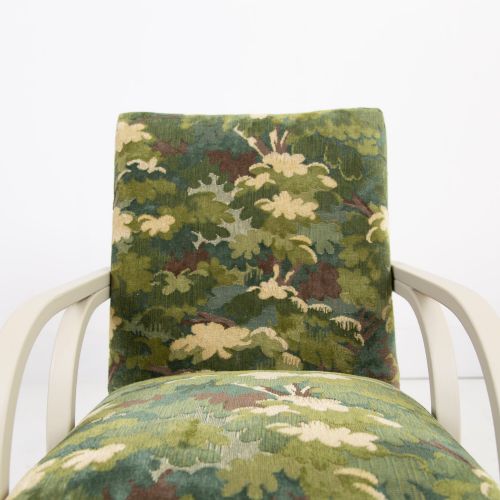 HEALS ART DECO BENTWOOD ARMCHAIR NEW UPHOLSTERY - ADDITIONAL PHOTO 5