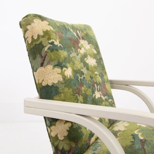 HEALS ART DECO BENTWOOD ARMCHAIR NEW UPHOLSTERY - ADDITIONAL PHOTO 6