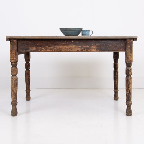 VICTORIAN KITCHEN TABLE C1890 - ADDITIONAL PHOTO 8