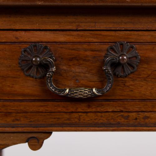 ATTRACTIVE ANTIQUE VICTORIAN SIDE TABLE WITH DRAWER C1880 - ADDITIONAL PHOTO 5