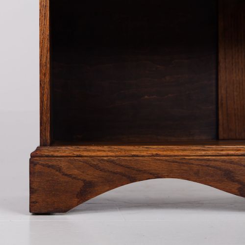 ATTRACTIVE ENGLISH OAK BOOKCASE C1930 - ADDITIONAL PHOTO 10